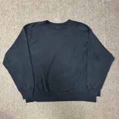 希少】目無しブラック 90s 無地 リバースウィーブ XXL USA製