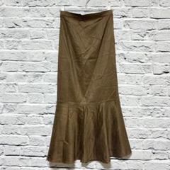 美品✨LOWRYS FARM【ローリーズファーム】茶色 マーメイドスカート【Ｍ】