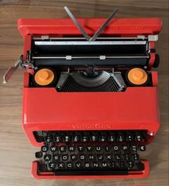 完動品　olivetti Lettera DL　タイプライター　レッドカスタム olivetti Lettera DL カスタムカラーのプレミアム中古タイプ