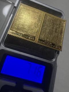 希少 松本徽章工業 金属工芸品 プレート型 7.16g 純金張 貴重