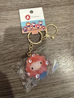 サンリオ ミャクミャク クリアカラー キーホルダー ハローキティ 万博