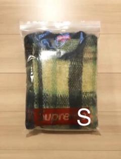 シュプリーム Brushed Plaid Sweater