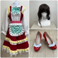 【在庫有】 コスプレ 鈴鹿詩子 フルセット】にじさんじ 衣装 靴 ウィッグ コスプレ衣装