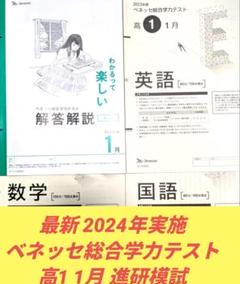 taekko(新品未使用)進研模試 高１ 学力テスト & 駿台高1全国模試 2025年最新】進研模試 高1 7月の人気アイテム - メルカリ