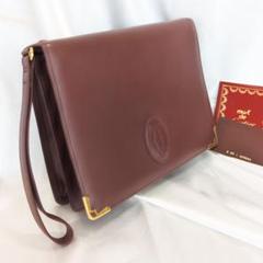 ★【美品】カルティエ　クラッチバッグ　お箱・保存袋付★ 楽天市場】カルティエ クラッチバッグの通販