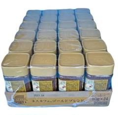 ネスカフェゴールドブレンド80g　 24本 ネスカフェ ゴールドブレンド ネスレ日本 80g瓶×24本入｜ 送料別