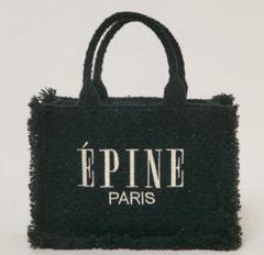 EPINE PARIS トートバッグ ツイード 2024SS ver ÉPINE PARIS book tote bag medium（3co