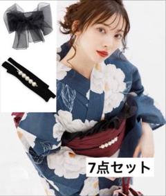 2025年最新】Dita 浴衣 涼風の藍紺牡丹の人気アイテム - メルカリ