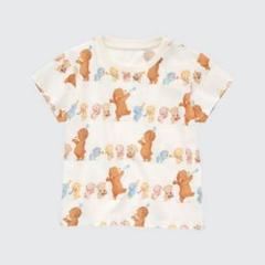 UNIQLO 絵本シリーズ おんがくたいくまちゃん Tシャツ