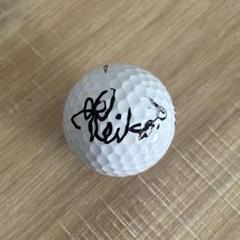 女子プロゴルフ JLPGA 都玲華 直筆サインボール ネームオウン