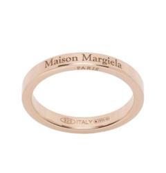 MAISON MARGIELA ローズゴールド エングレーブ リング