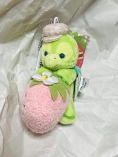 ハートフェルトストロベリーギフト　ぬいば　チャーム　4点セット 東京ディズニーシー ダッフィー ハートフェルトストロベリー