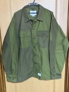 WTAPS 17AW 172WVDT-SHM01 BUDS LS 01 カーキ WTAPS ダブルタップス 17AW 172WVDT-SHM01 BUDS LS 01 / SHIRT