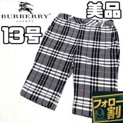美品 バーバリーゴルフ レディース 13号 ノバチェック ショートパンツ