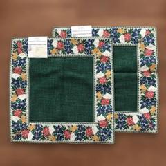 スイス ザンクト ガレン 刺繍クロス 花瓶敷き