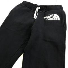 ブランド古着！THE NORTH FACE 刺繍ロゴ スウェットパンツ ブラック