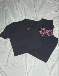 ブラック　9090 girl 90 Logo Girl Tee Pants 豹柄 m25895592380_1.jpg?1747580151