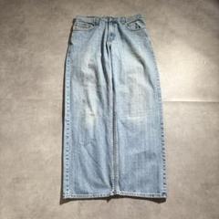 古着 00s LEVI'S 569 極太 デニム パンツ w33 l32 ブルー - メルカリ