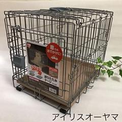 専用 新品 アイリスオーヤマ ペットケージ 折りたたみケージ OKE-450R