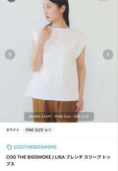 新品未使用 Demi-Luxe BEAMS バルーンスリーブ コンビカットソー Demi-Luxe BEAMS（デミルクス ビームス）コンビネーション