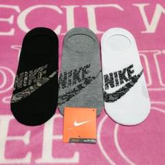 レディース靴下♡NIKE新作♡カバーソックス☆23~25☆ヒョウ柄ロゴマーク♡