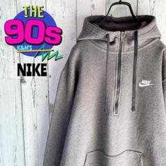 90’s NIKE ナイキ ロゴ刺繍 アノラック パーカー ゆるだぼ 激レア