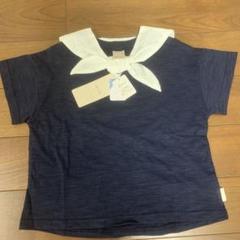 再お値下げ！未使用タグ付き！ petit main プティマインセーラーTシャツ