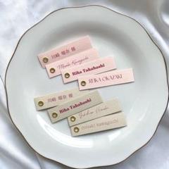 席札　引き出物　サンキュータグ　プチギフト ✩ 結婚式　ウェディング