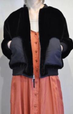 セブンフェアリー♡Margaux Vintage ブラックフリルジャンパー新品 セブンフェアリー♡Margaux Vintage ブラックフリルジャンパー