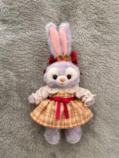 ディズニー❤️ハートフェルトストロベリーギフト 　リーナベルぬいぐるみバッジ ディズニーシー リーナベルぬいぐるみバッジ ハートフェルト