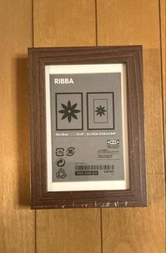 新品未開封　IKEA 写真たて　木目ブラウン