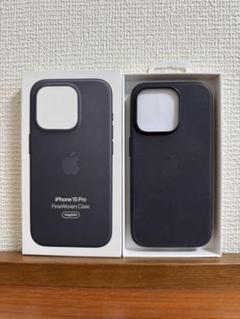Apple純正 iPhone 15 Pro ファインウーブンケース 黒 - メルカリ