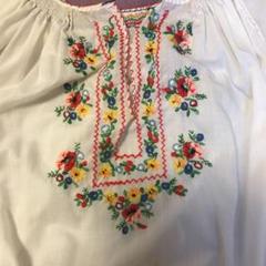 ヴィンテージチロリアン刺繍チュニックブラウストップスtogaミナペルホネン