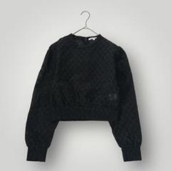 CARVEN カルヴェン ブラウス シャツ シースルー レース MSGM N21