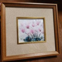 未使用品　創作七宝　額縁 絵画 七宝焼き？ 額縁入り - メルカリ