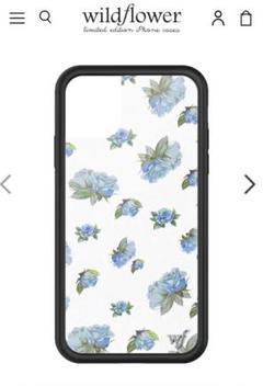 早い者勝ち 青 花柄 Wildflower 限定 ケース iPhone 11 早い者勝ち 青 花柄 Wildflower 限定 ケース iPhone 11