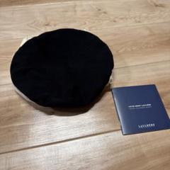 リ*ト様 LAULHERE 黒 ベレー帽 定価15,000円 リ*ト様 LAULHERE 黒 ベレー帽 定価15,000円 - メルカリ