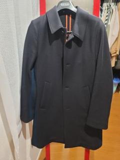 【極美品】 PS ポールスミス ダブルフェイス ステンカラーコート L2 カーキ 極美品】 PS ポールスミス ダブルフェイス ステンカラーコート