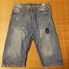 デニム ハーフパンツ 13-14才 164cmサイズ