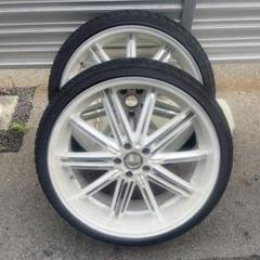 値下げ‼️ダンロップ S22R タイヤ付きホイール F.Rセットxamスプロケ付き DUNLOP ダンロップ グラントレック TG4 145R12 6PR エンケイ
