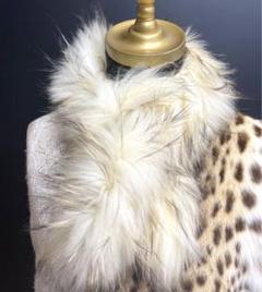 finland raccoon muffler／グレージュ／GAKE 日本製❣️