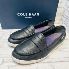 Cole Haanコールハーン ナンタケットペニーローファー 黒 レザー 23㎝