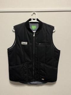 HUF dickiesコラボブラック ベスト XL