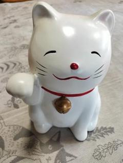 【幸運の置物】にっこり可愛い招き猫