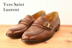 DB0008 Yves Saint Laurent ローファー ブラウン