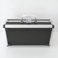 アルミツールケース 工具箱 収納ケース ツールボックス 軽量 作業用 家庭用 黒