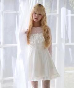最終値下げ♥タグ付き 新品未使用 トリートユアセルフ 白 ワンピース épine - トリートユアセルフ ワンピースの通販 by ましゅまろ