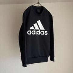 adidas アディダス　スウェット　ブラック　サイズS