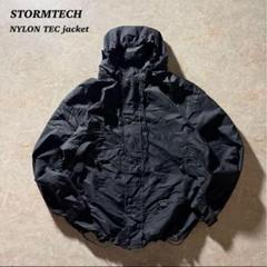 STORMTECHナイロンテックブルゾン黒ゴープコアunisex美品短丈ブラック