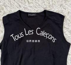 Tous Les Calçons ノースリーブTシャツ ブラック　L レディース